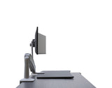 Workrite SOL-SINGLE-CCG-S Solace Single Sit-Stand Desk Converter