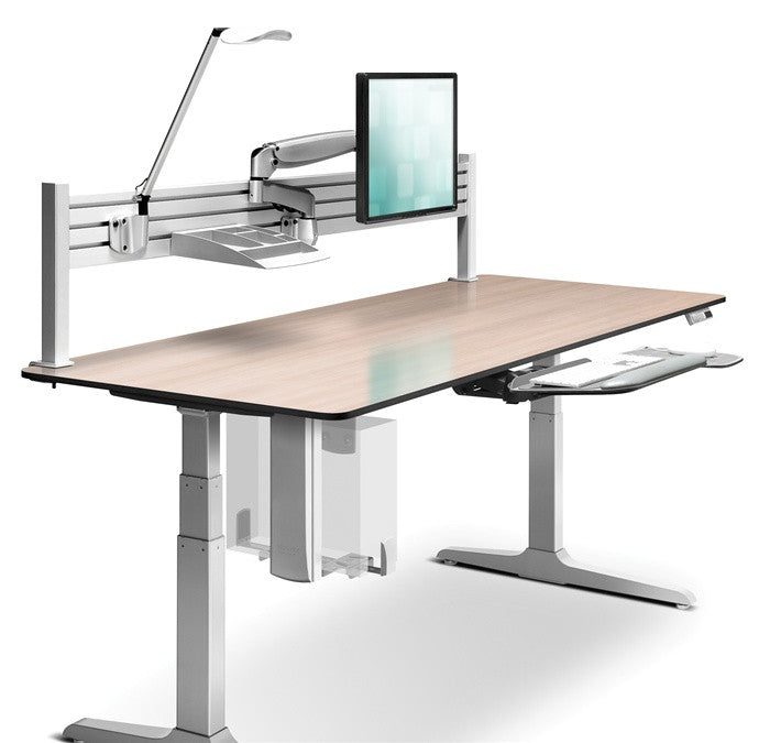 Workrite Sierra Rectangular Electric Height Adjustable Desk