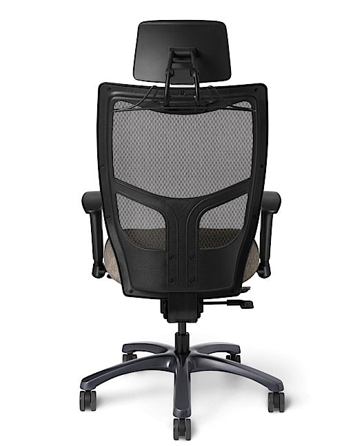Office Master Yes YS79 High Mesh Back Ergonomic Task Chair w/ Headrest