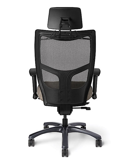 Office Master Yes YS79 High Mesh Back Ergonomic Task Chair w/ Headrest