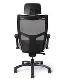Office Master Yes YS79 High Mesh Back Ergonomic Task Chair w/ Headrest