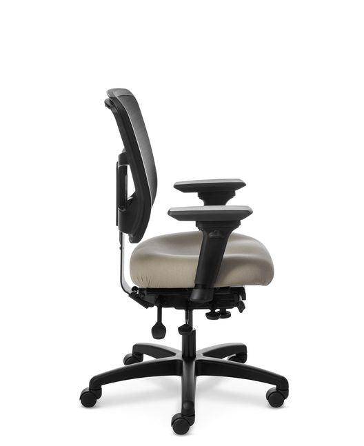 Office Master Yes YS84 Multi-Function Mid Mesh Back Ergo Task