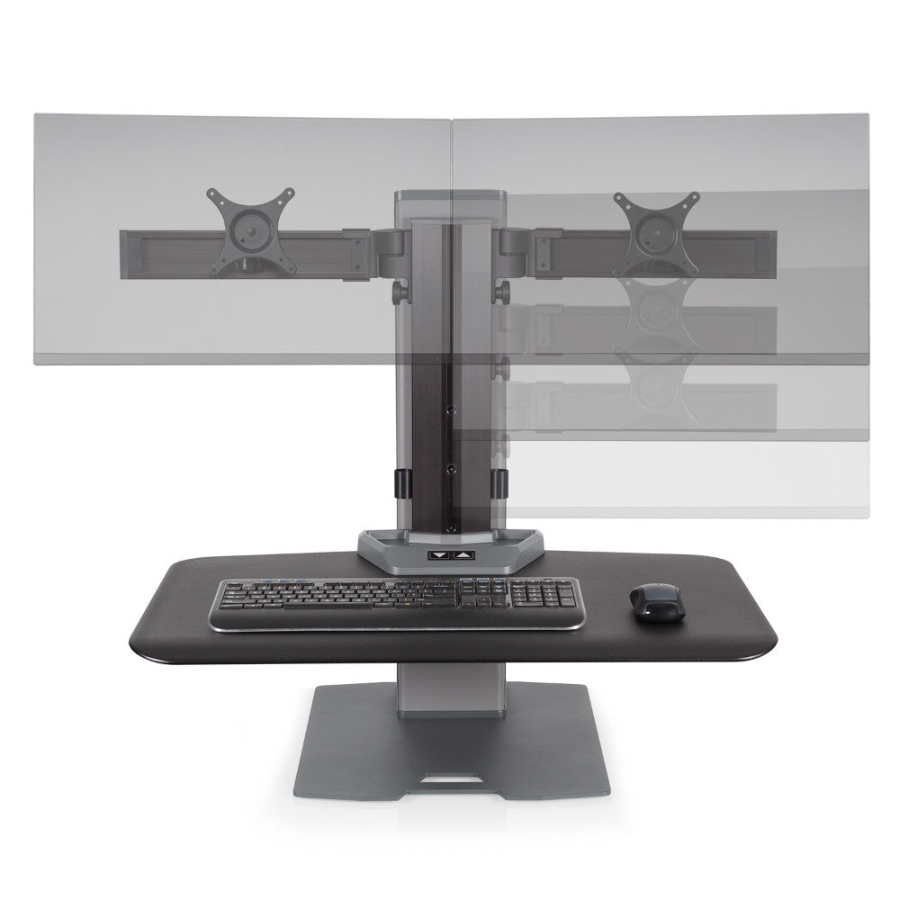 Innovative WNSTE-2 Winston-E DUAL Monitor Electric Sit-Stand Workstation