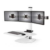 Innovative WNST-3 Winston TRIPLE Monitor Desktop Sit-Stand Workstation