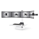 Innovative WNST-4 Winston QUAD Monitor Desktop Sit-Stand Workstation